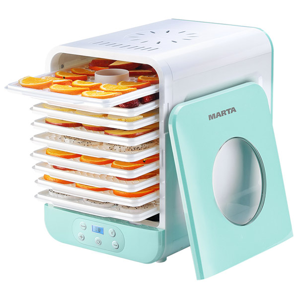 Сушилка для овощей и фруктов MARTA MT-1956 сетлая яшма																		 — описание, фото, цены в интернет-магазине PT Stores