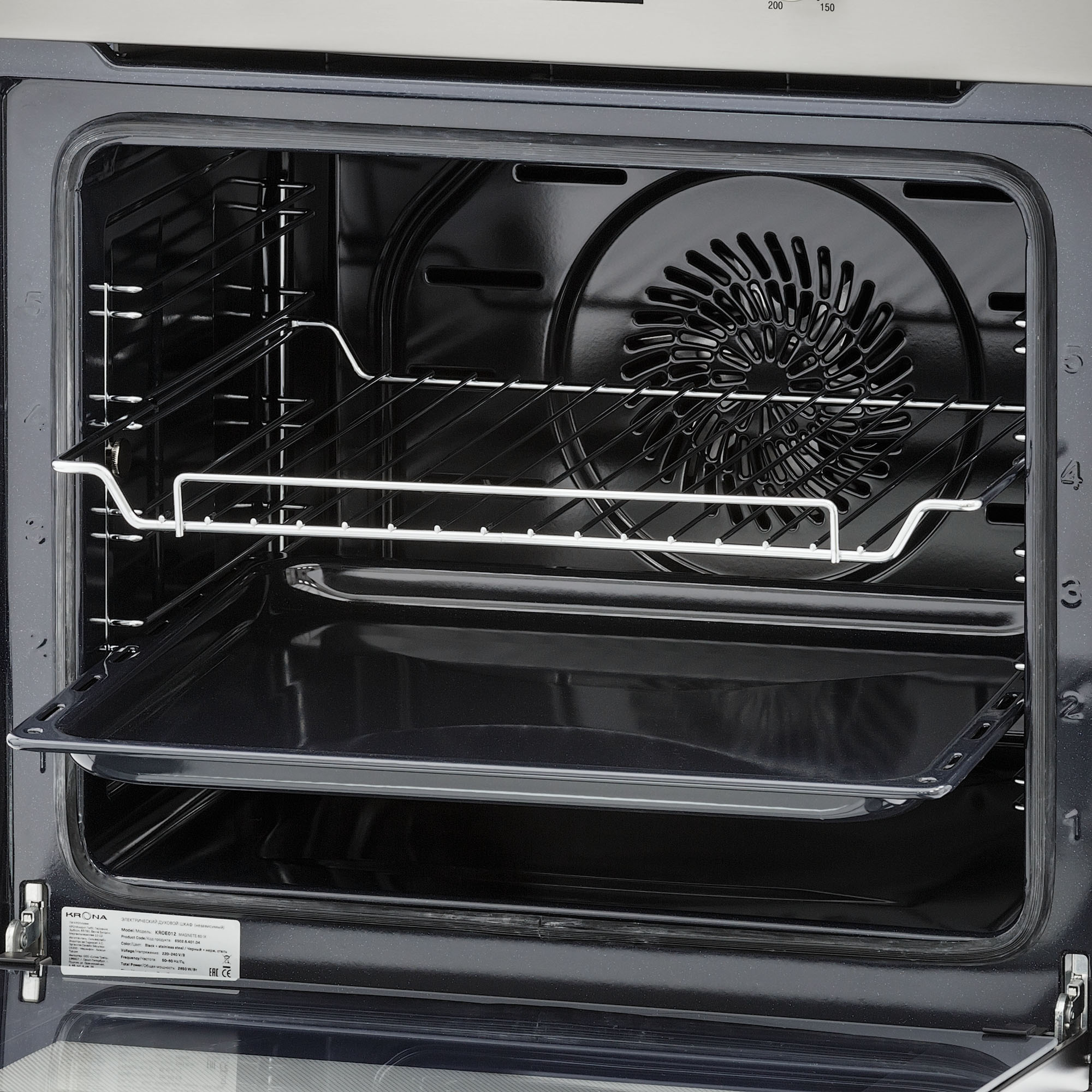 Купить Электрический духовой шкаф KRONA MAGNETE 60 IX — Фото 5