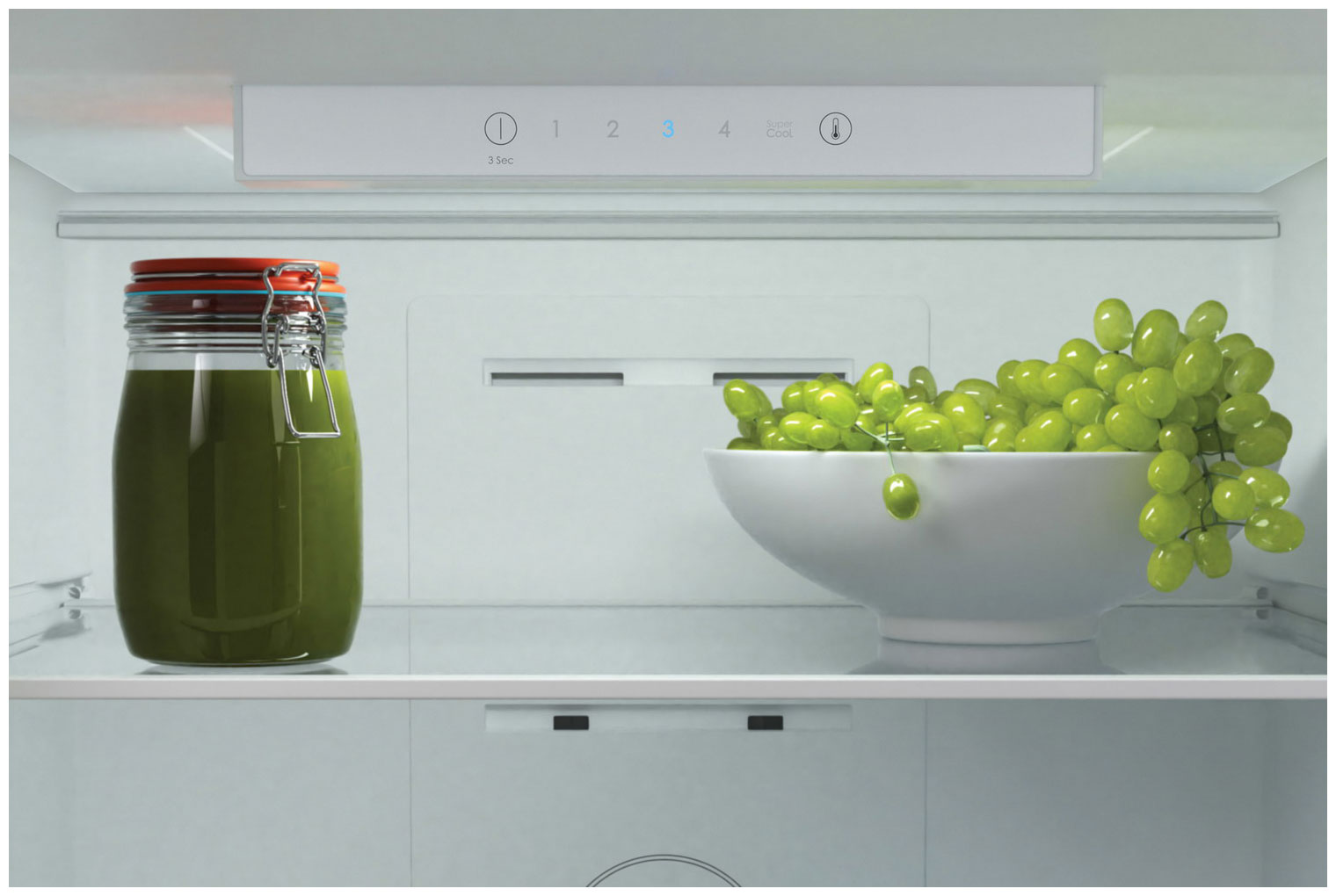 Купить Двухкамерный холодильник CANDY CCRN6180W — Фото 8