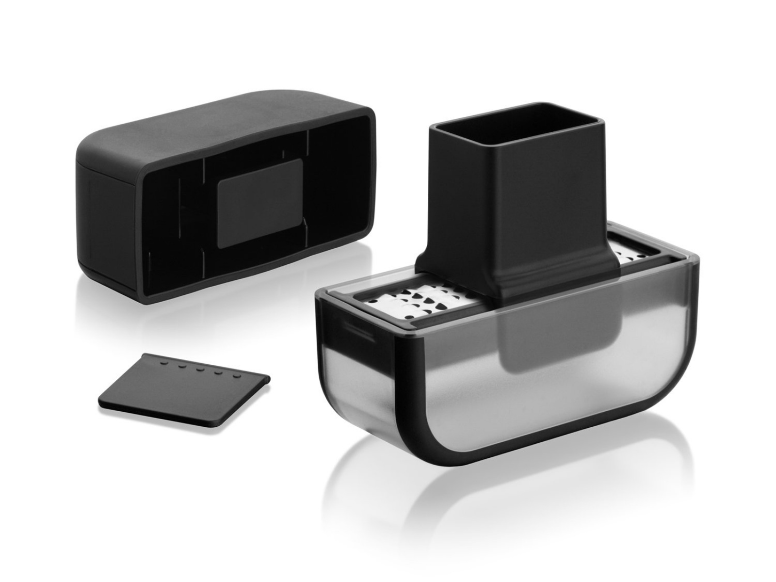 Купить  MICROPLANE Терка для чеснока, цвет: черный — Фото 2