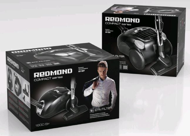 Купить Пылесос Redmond RV-329 черный — Фото 5