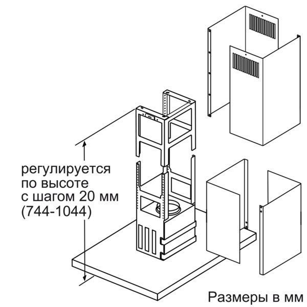Купить Островная вытяжка Neff I 79MT64N1 — Фото 8
