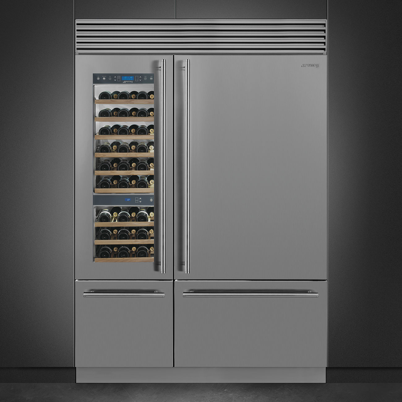 Купить Двухкамерный холодильник SMEG RF396RSIX — Фото 5