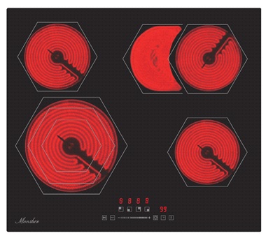 Электрическая варочная панель Monsher MHE 6019																		 — описание, фото, цены в интернет-магазине PT Stores