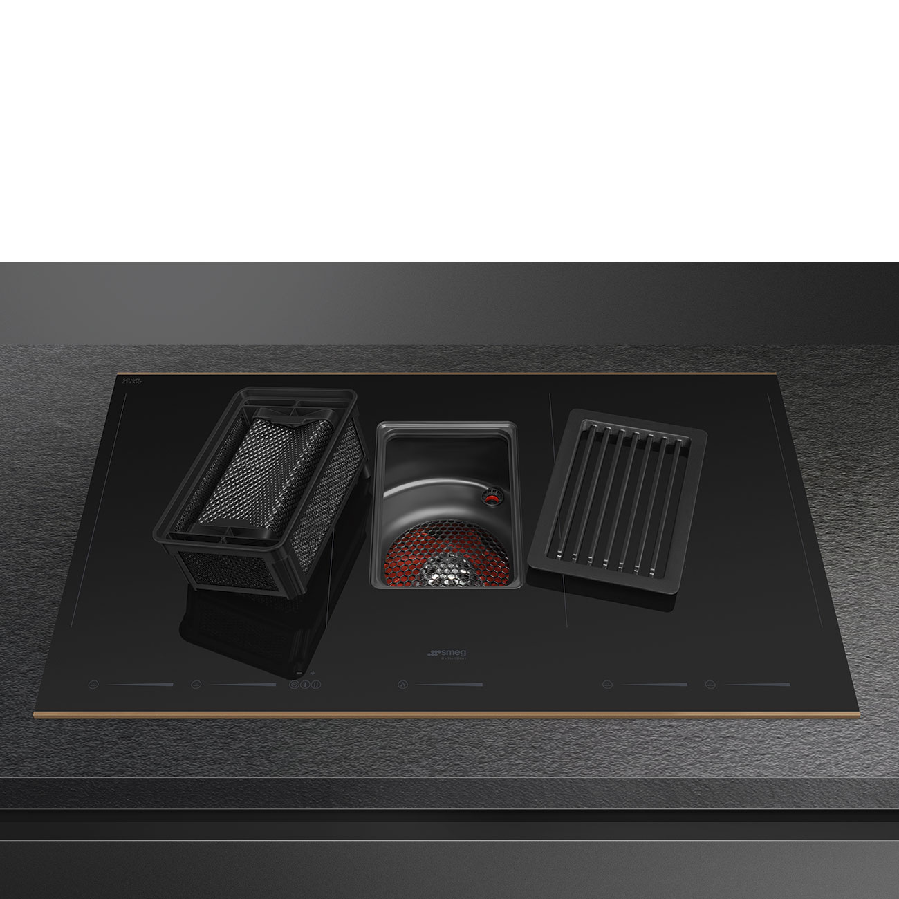 Купить Индукционная варочная панель SMEG HOBD682R — Фото 8