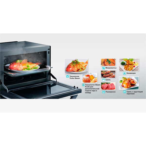 Купить Микроволновая печь Panasonic NN-CS894BZPE — Фото 4