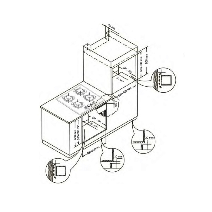 Купить Электрический духовой шкаф EVELUX EO 640 IR — Фото 2