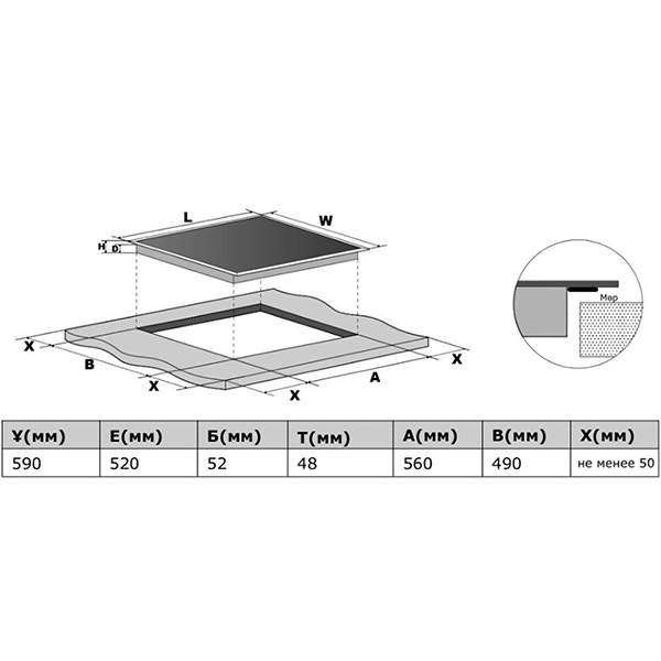 Купить Электрическая варочная панель Haier HHY-C64DVB — Фото 2