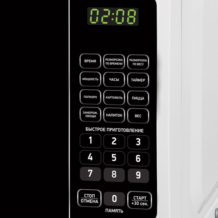 Купить Микроволновая печь BBK 20MWS-726S/W — Фото 2