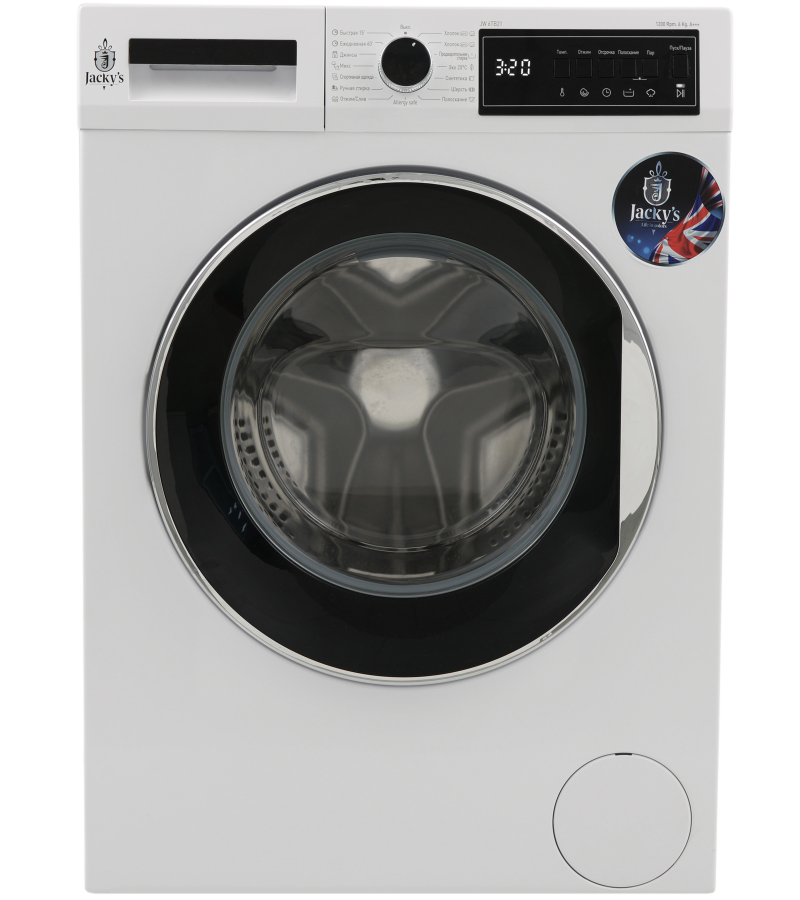 Стиральная машина JACKY`S JW 6TB21																		 — описание, фото, цены в интернет-магазине PT Stores