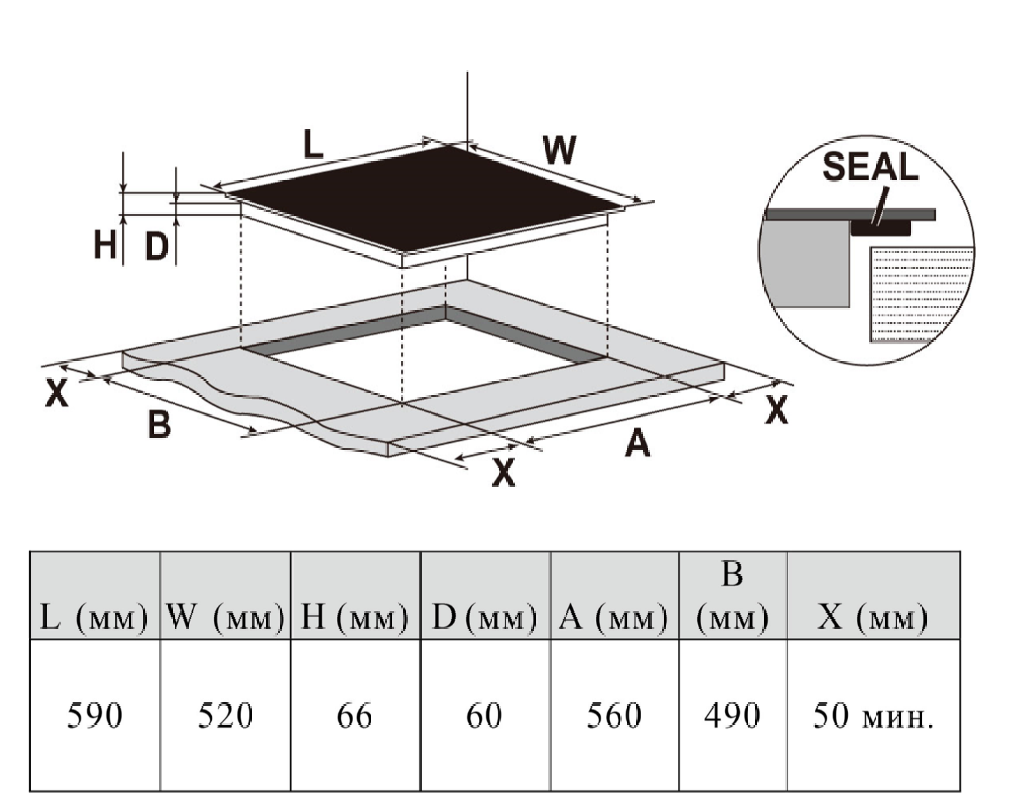 Купить Электрическая варочная панель Haier HHX-Y64SVVB — Фото 5