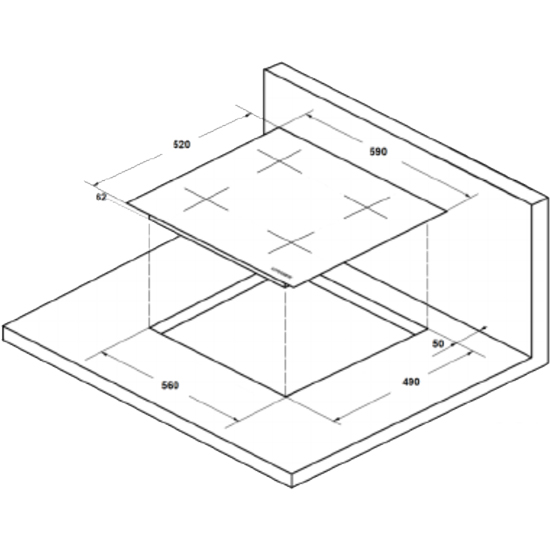 Купить Индукционная варочная панель KUPPERSBERG ICS 606 C — Фото 2