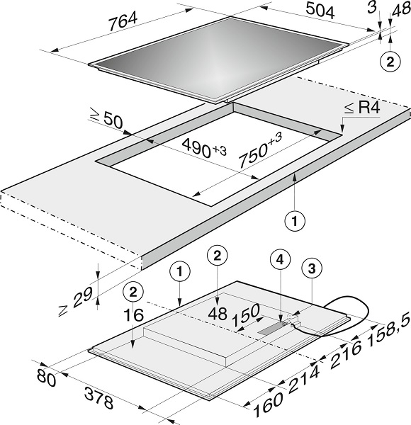 Купить Индукционная варочная панель MIELE KM6347 — Фото 5