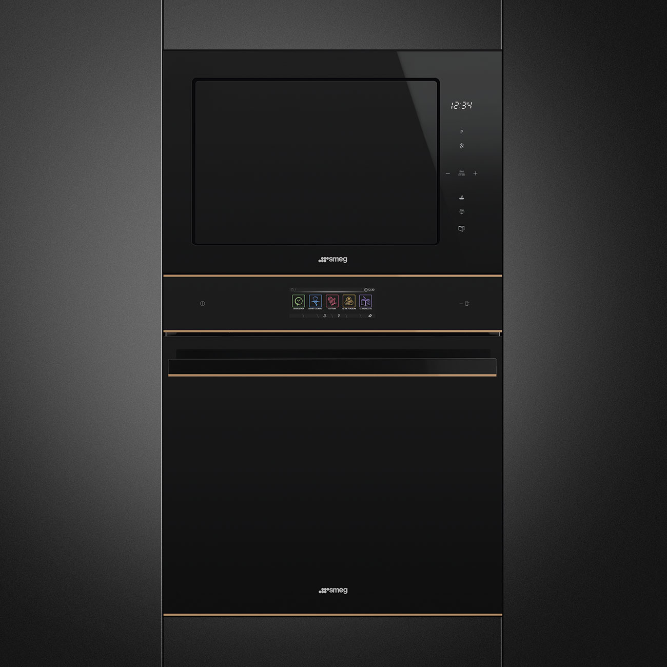Купить Встраиваемая СВЧ печь Smeg FMI625CN — Фото 3