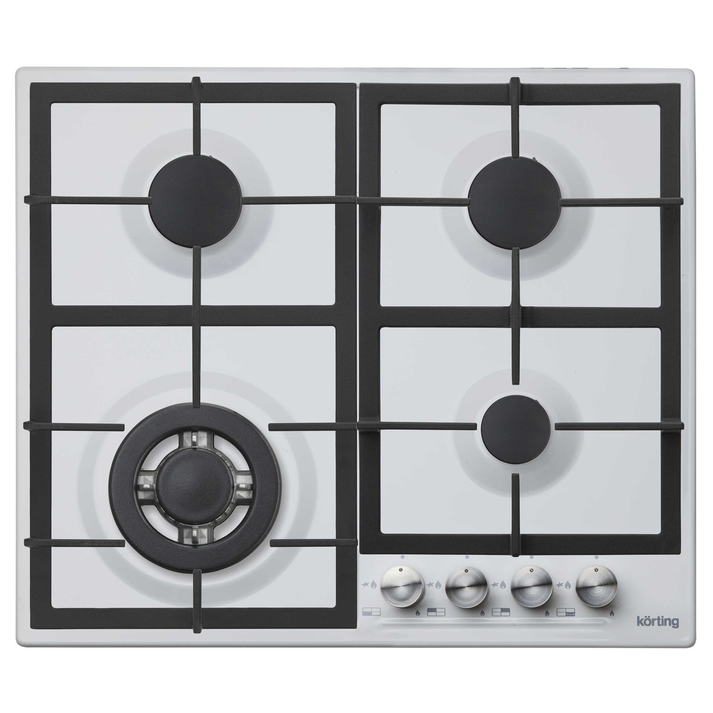 Газовая варочная панель KORTING HG 665 CTW																		 — описание, фото, цены в интернет-магазине PT Stores