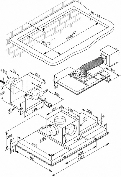 Купить Островная вытяжка MIELE DA 2906 IX — Фото 5