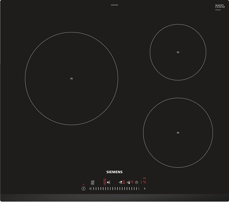 Индукционная варочная панель SIEMENS EU 631FCB1 E																		 — описание, фото, цены в интернет-магазине PT Stores