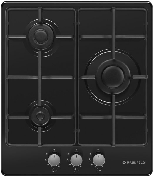 Газовая варочная панель MAUNFELD EGHE.43.3STS-EB																		 — описание, фото, цены в интернет-магазине PT Stores