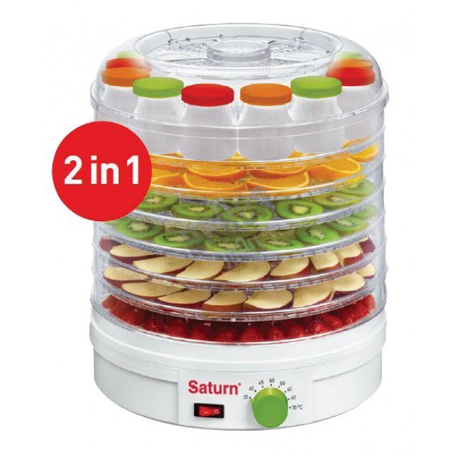 Сушилка для овощей и фруктов SATURN ST-FP 0111																		 — описание, фото, цены в интернет-магазине PT Stores