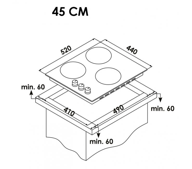 Купить Газовая варочная панель Schaub Lorenz SLK GS4010 — Фото 3