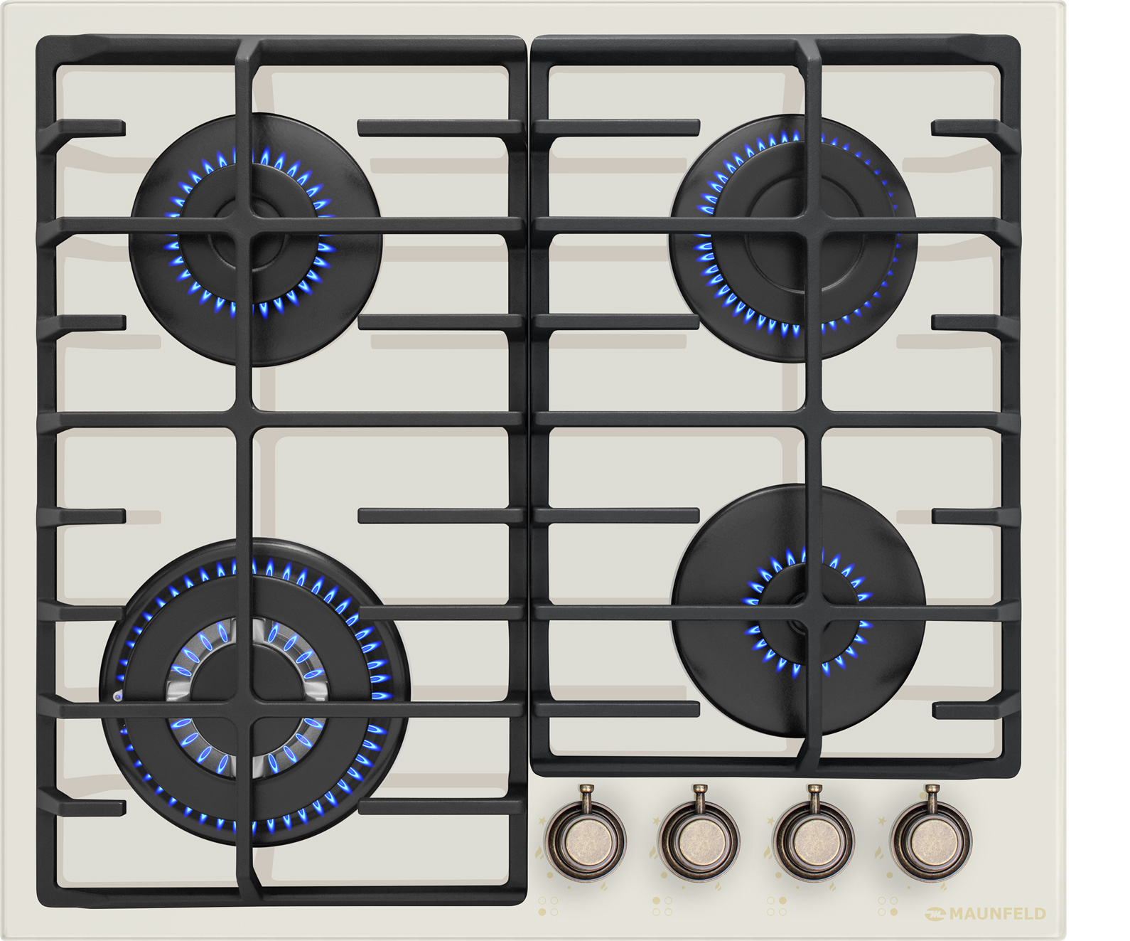 Газовая варочная панель MAUNFELD EGHG.64.63CBG.R/G																		 — описание, фото, цены в интернет-магазине PT Stores
