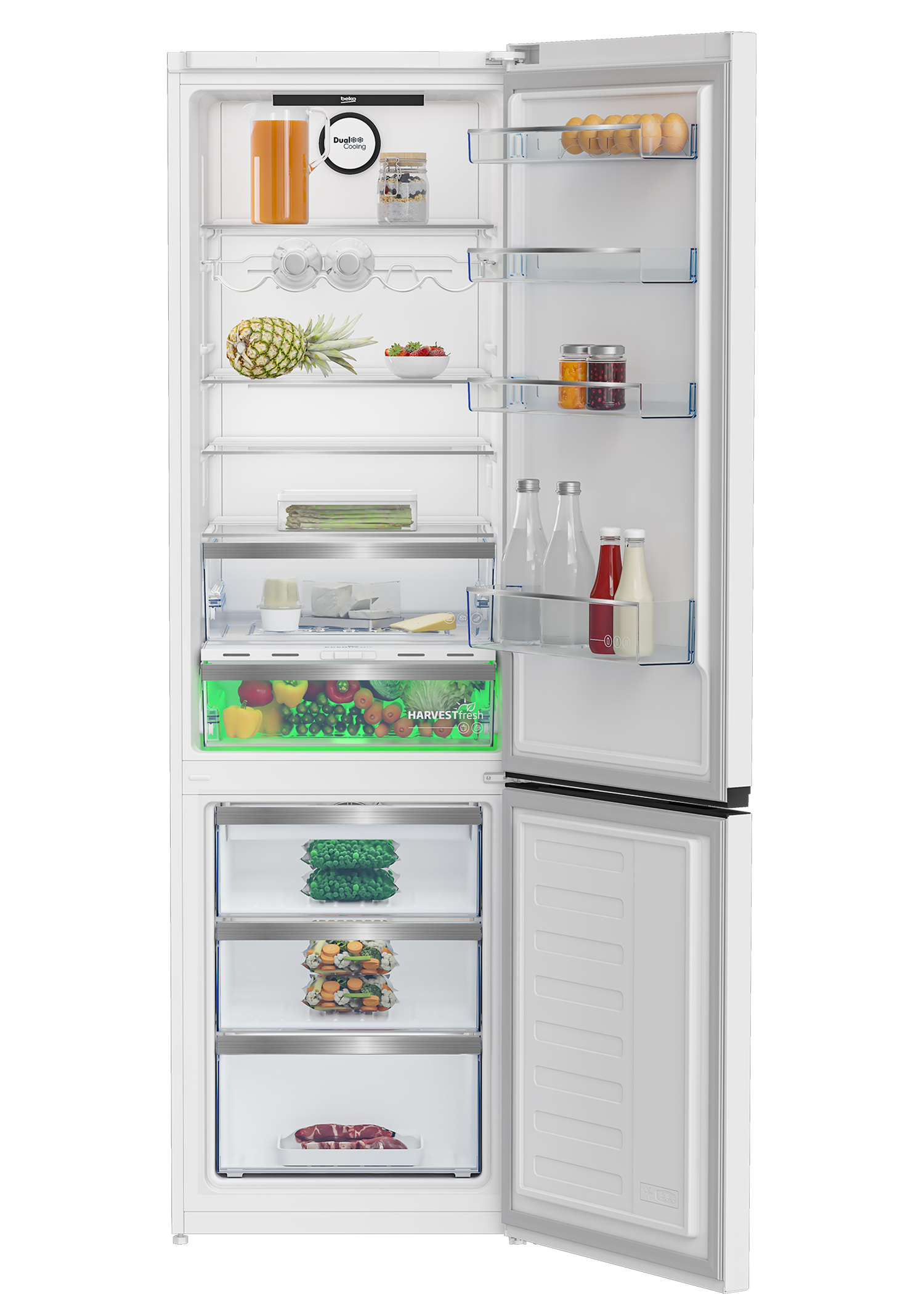 Купить Двухкамерный холодильник BEKO B5RCNK403ZW — Фото 9