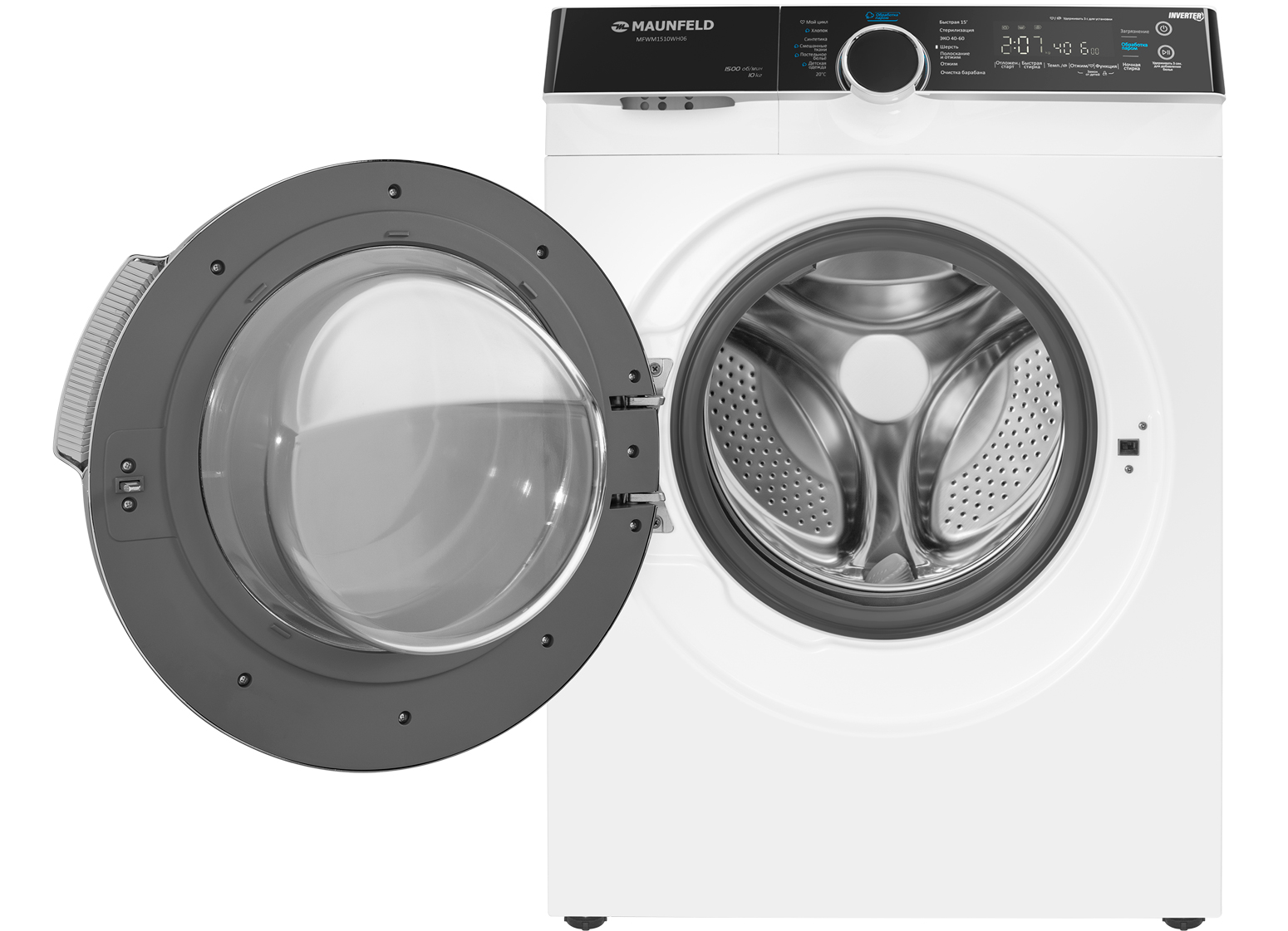 Купить Стиральная машина MAUNFELD MFWM1510WH06 — Фото 14
