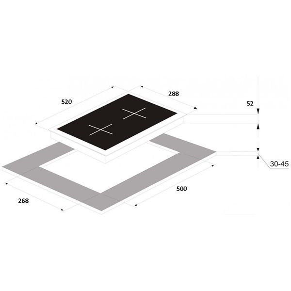 Купить Индукционная варочная панель RICCI DCL-A23502B — Фото 6