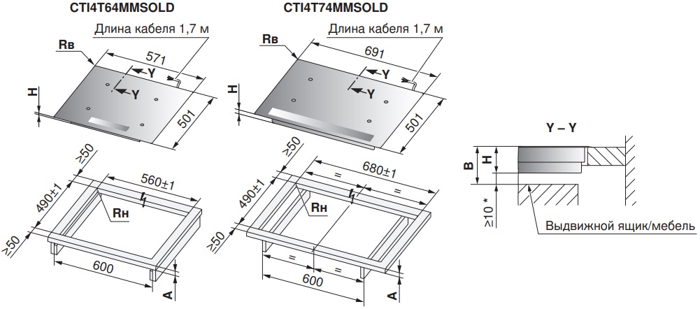 Купить Индукционная варочная панель V-Zug CookTopInduction V4000 CTI4T64MMSOLD — Фото 3