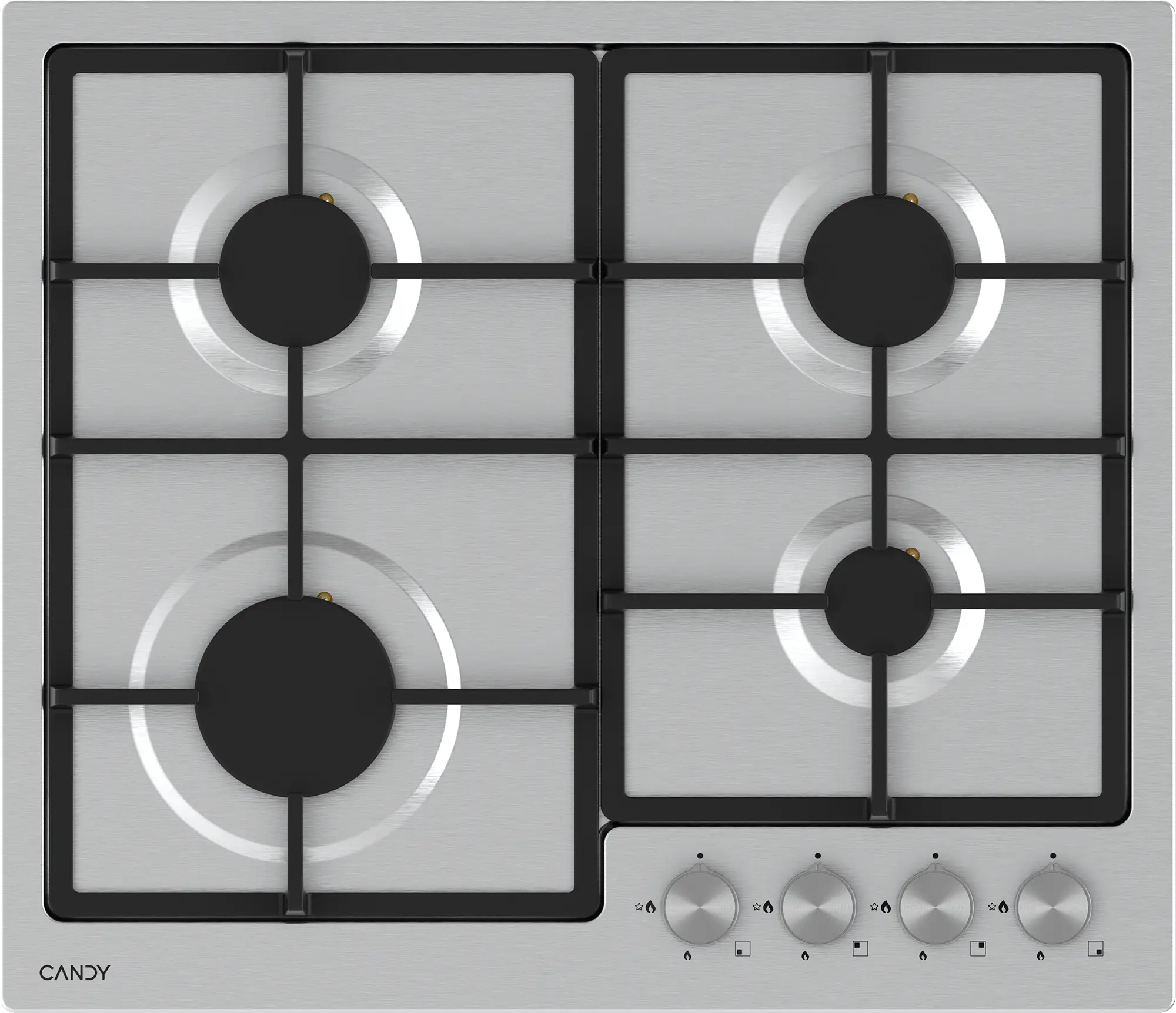 Газовая варочная панель CANDY CHXM64CNX																		 — описание, фото, цены в интернет-магазине PT Stores