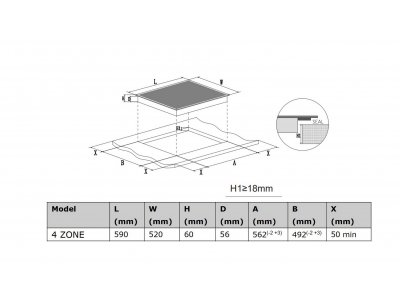 Купить Электрическая варочная панель Haier HHY-Y64TVAB — Фото 5