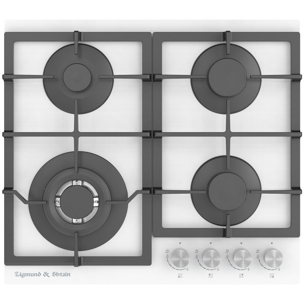 Газовая варочная панель Zigmund & Shtain M 26.6 W																		 — описание, фото, цены в интернет-магазине PT Stores