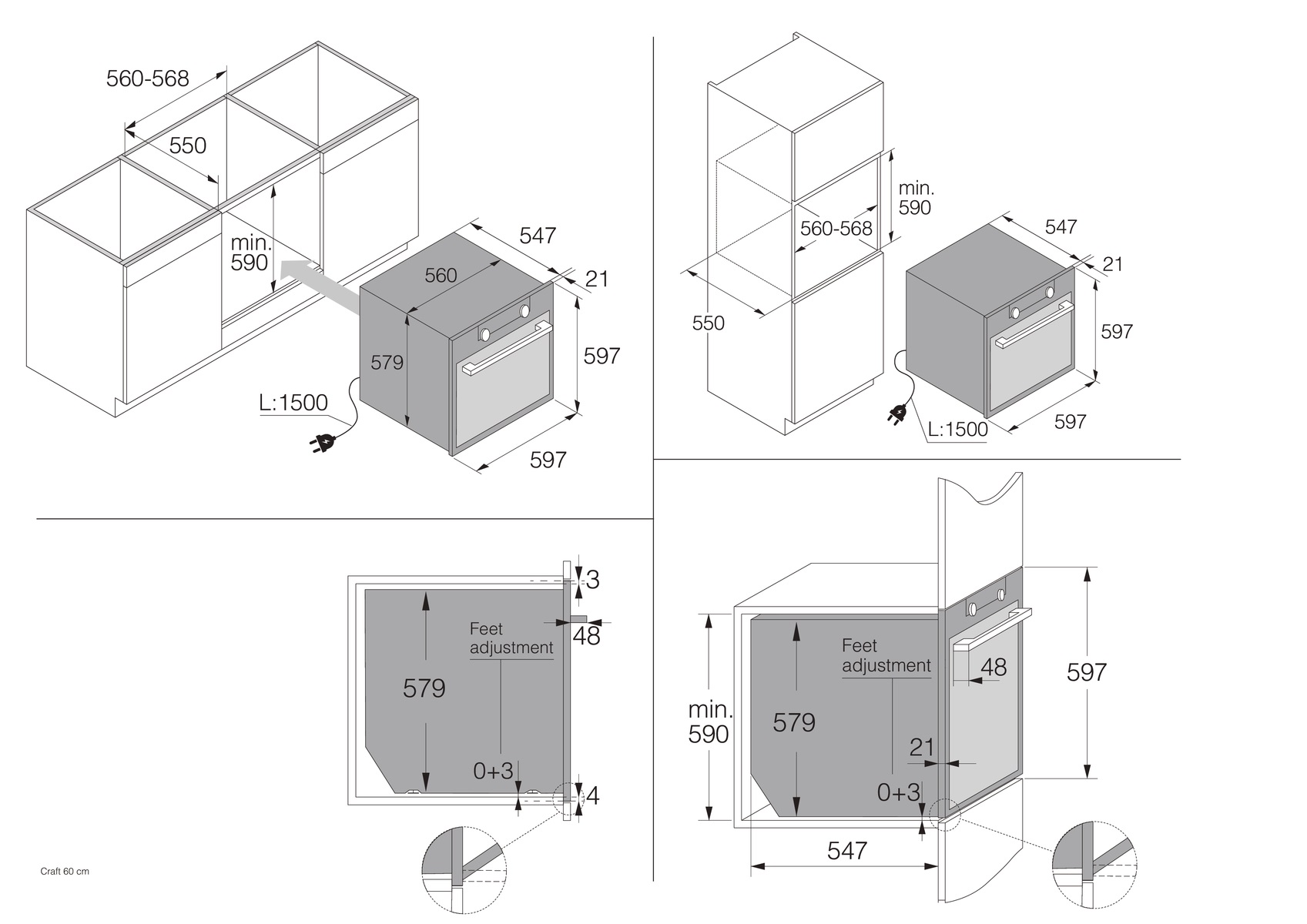 Купить Электрический духовой шкаф Asko OP8664A — Фото 2