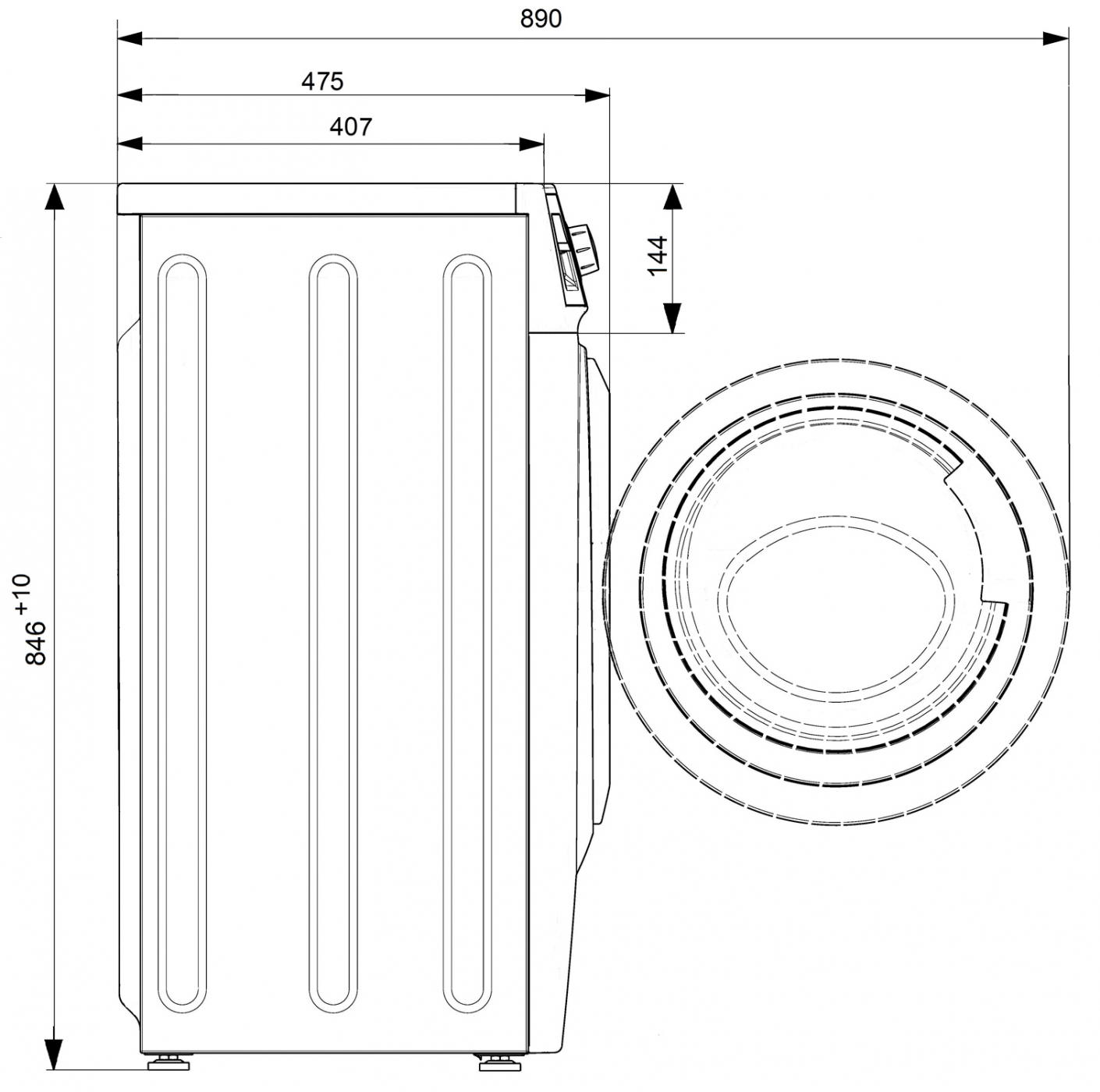 Купить Стиральная машина ATLANT 60У105-00 — Фото 5