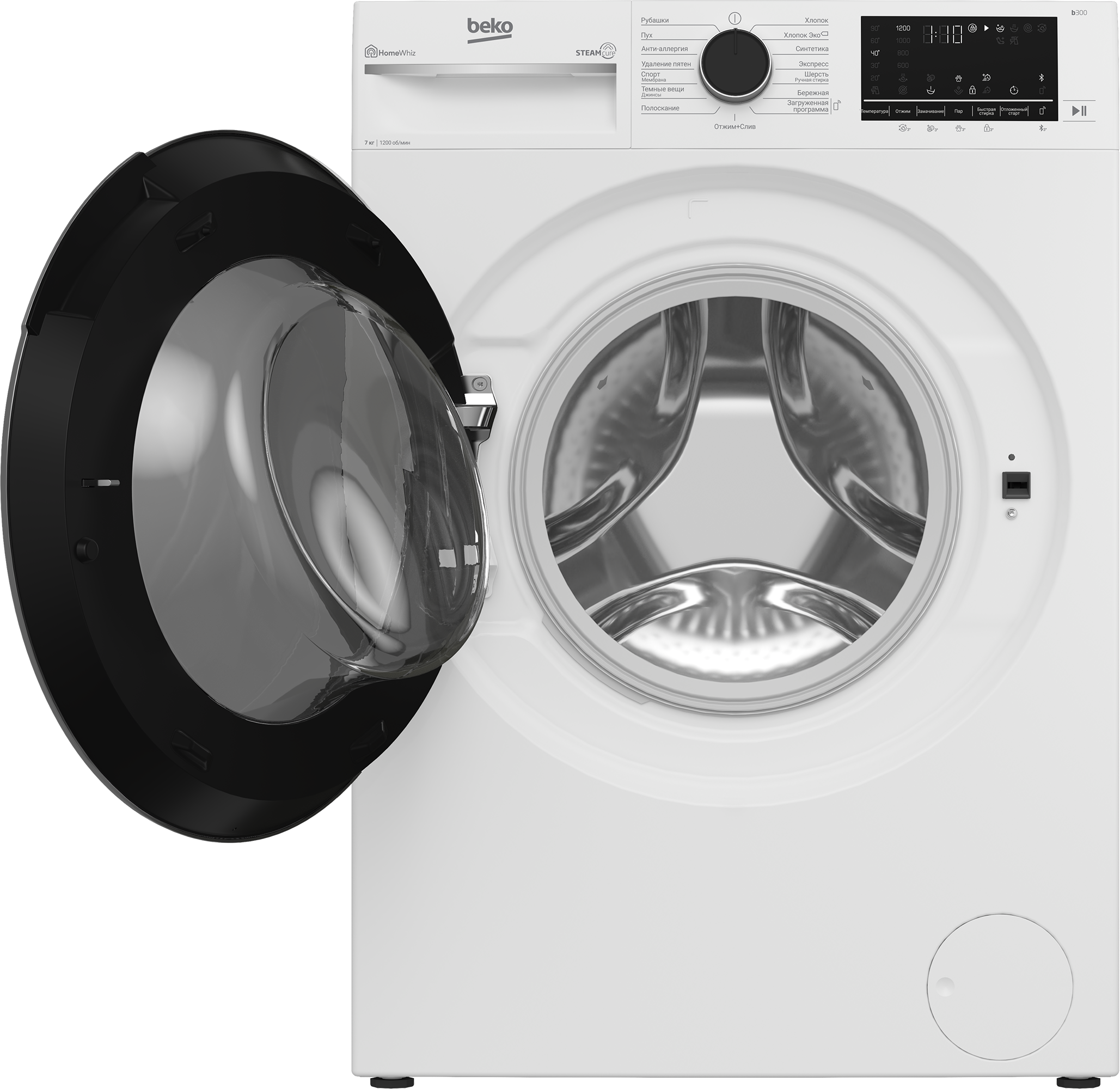 Купить Стиральная машина BEKO B3WFR572WB — Фото 4