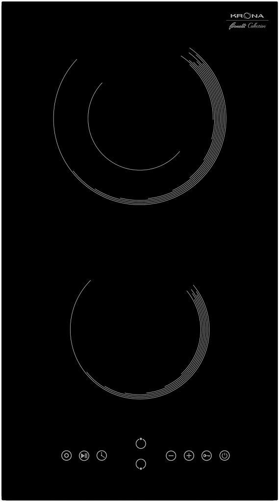 Электрическая варочная панель KRONA ORSA 30 BL																		 — описание, фото, цены в интернет-магазине PT Stores