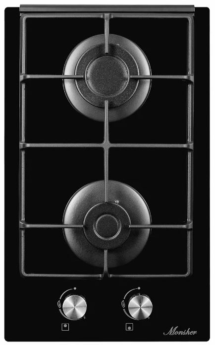 Газовая варочная панель Monsher MHG 33 BG																		 — описание, фото, цены в интернет-магазине PT Stores