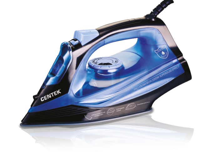 Утюг CENTEK CT-2351 Blue																		 — описание, фото, цены в интернет-магазине PT Stores