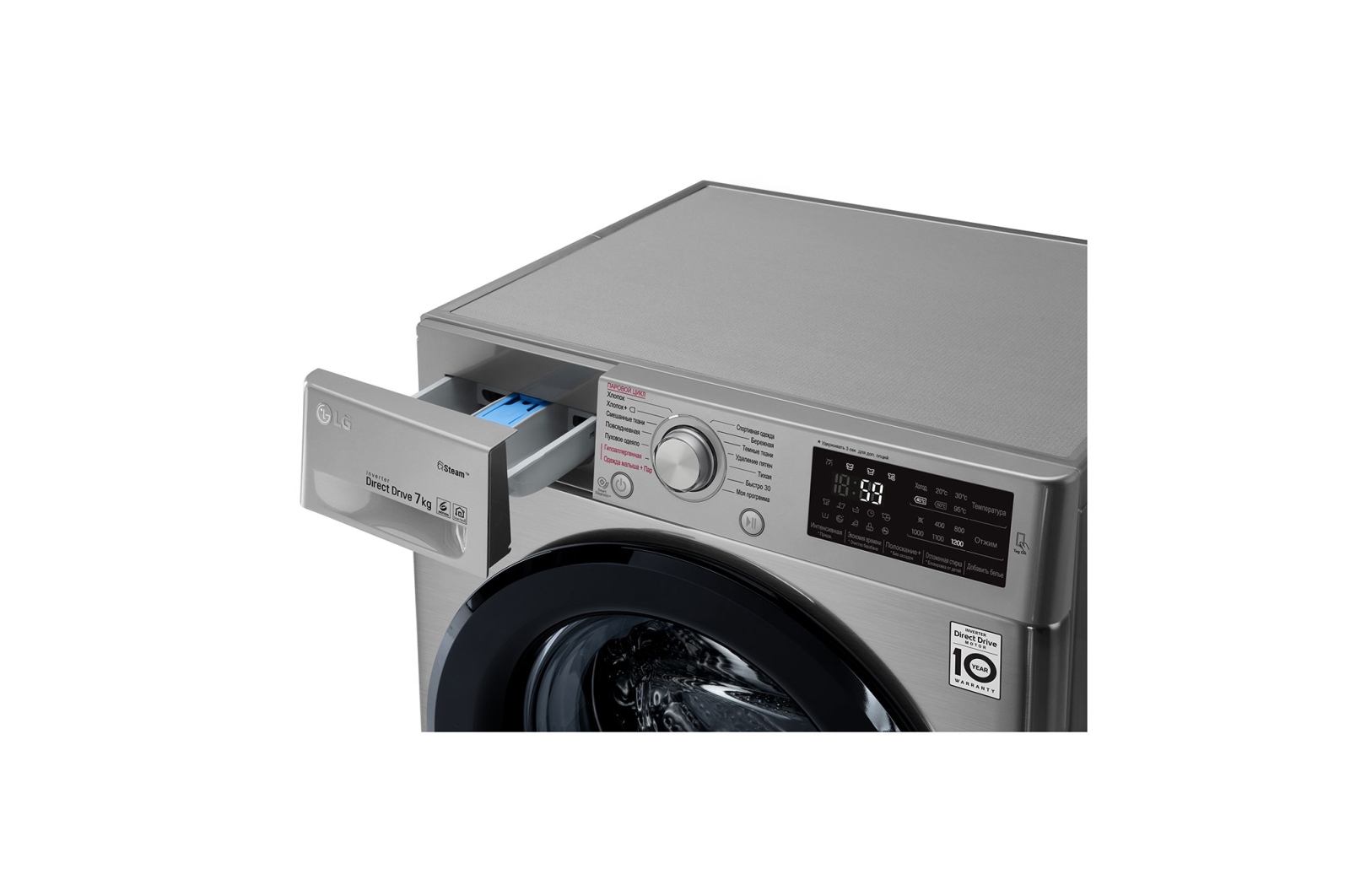 Купить Стиральная машина LG F2M5HS6S — Фото 9