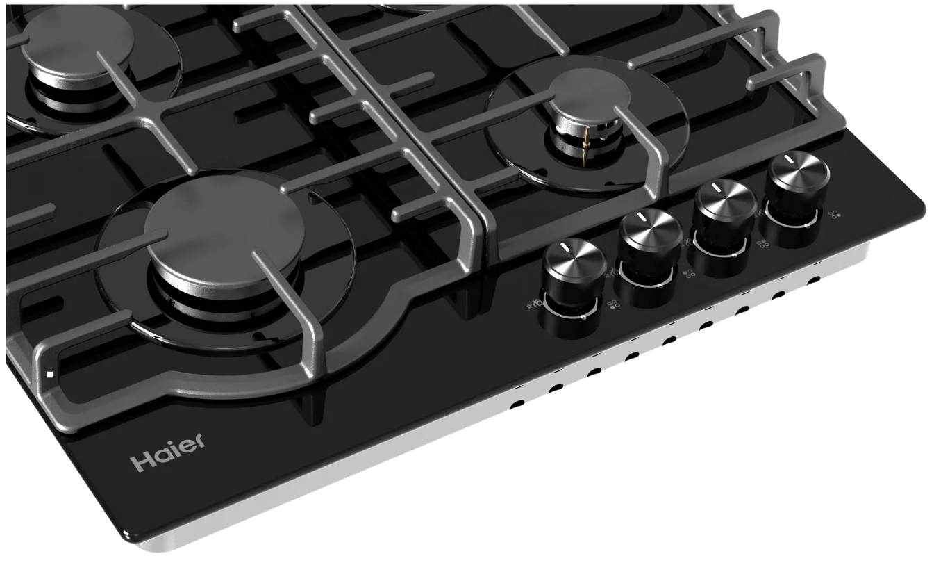 Купить Газовая варочная панель Haier HHX-G64RNLB — Фото 4