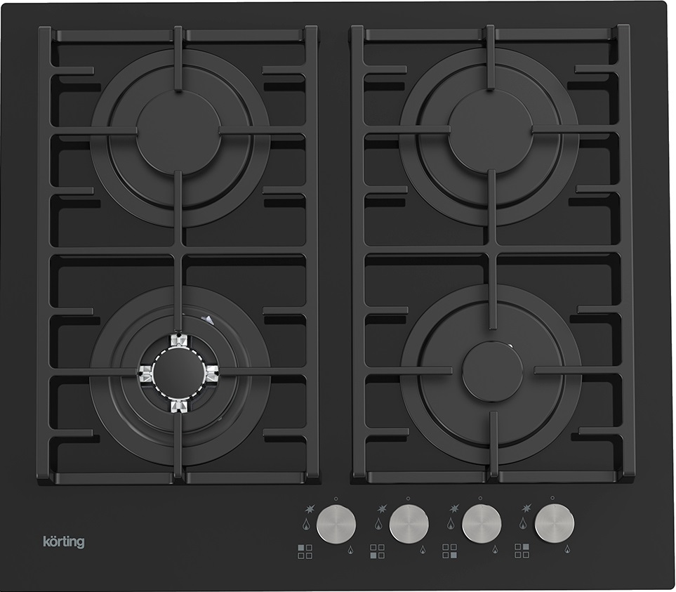 Газовая варочная панель KORTING HGG 6825 CTN																		 — описание, фото, цены в интернет-магазине PT Stores
