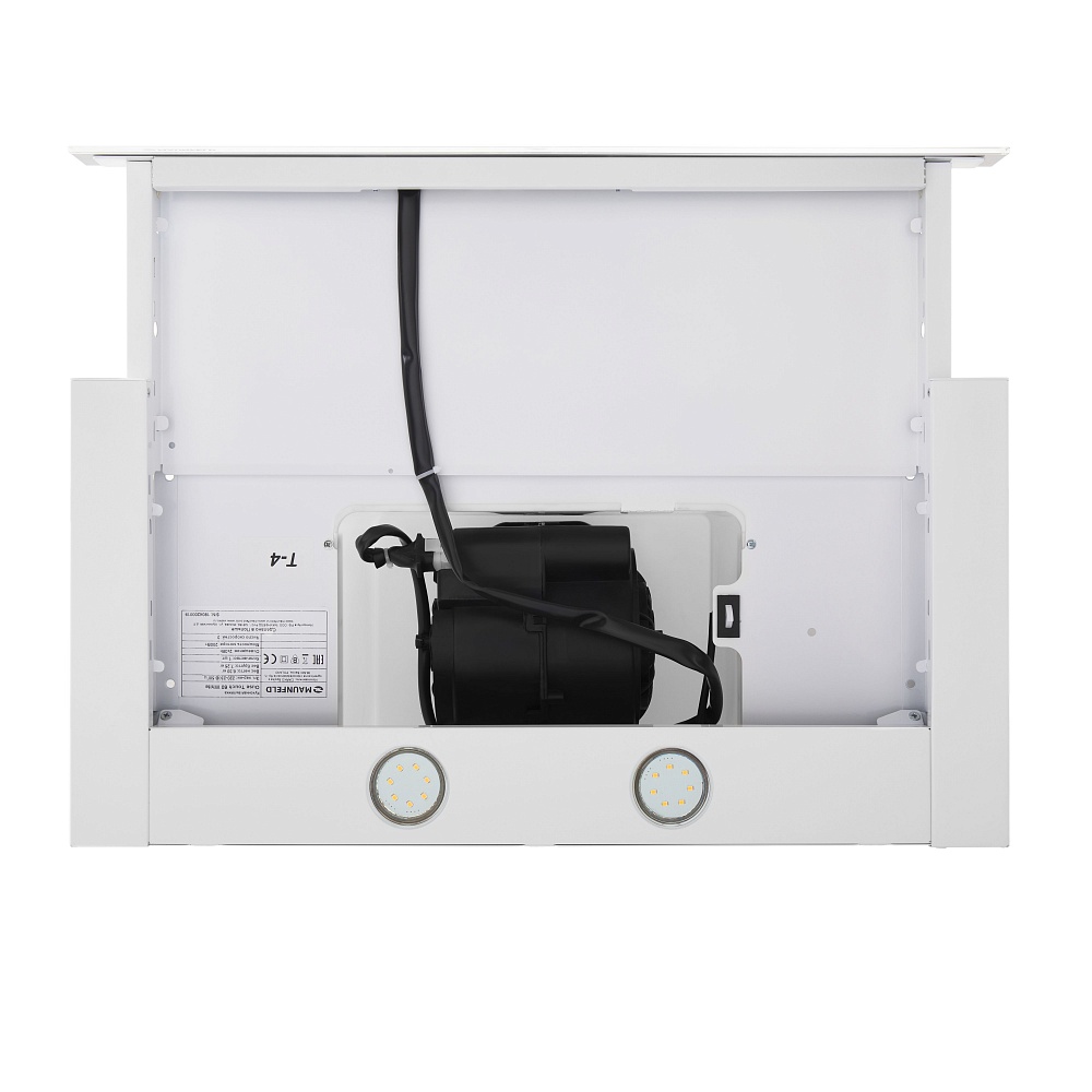 Купить Вытяжка встраиваемая MAUNFELD OUSE TOUCH 60 белый/БЕЛОЕ стекло — Фото 6