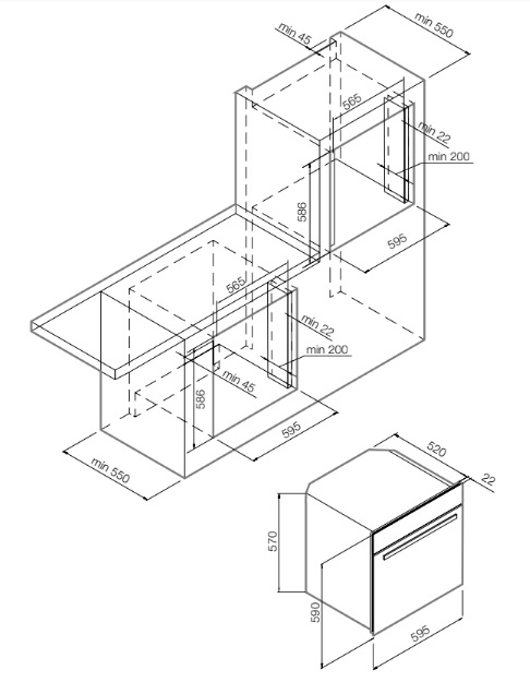 Купить Электрический духовой шкаф GRAUDE BE 60.0 E — Фото 2