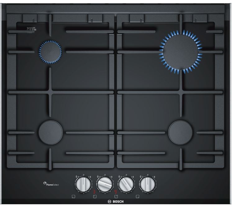 Газовая варочная панель Bosch PRP 6A6D70																		 — описание, фото, цены в интернет-магазине PT Stores