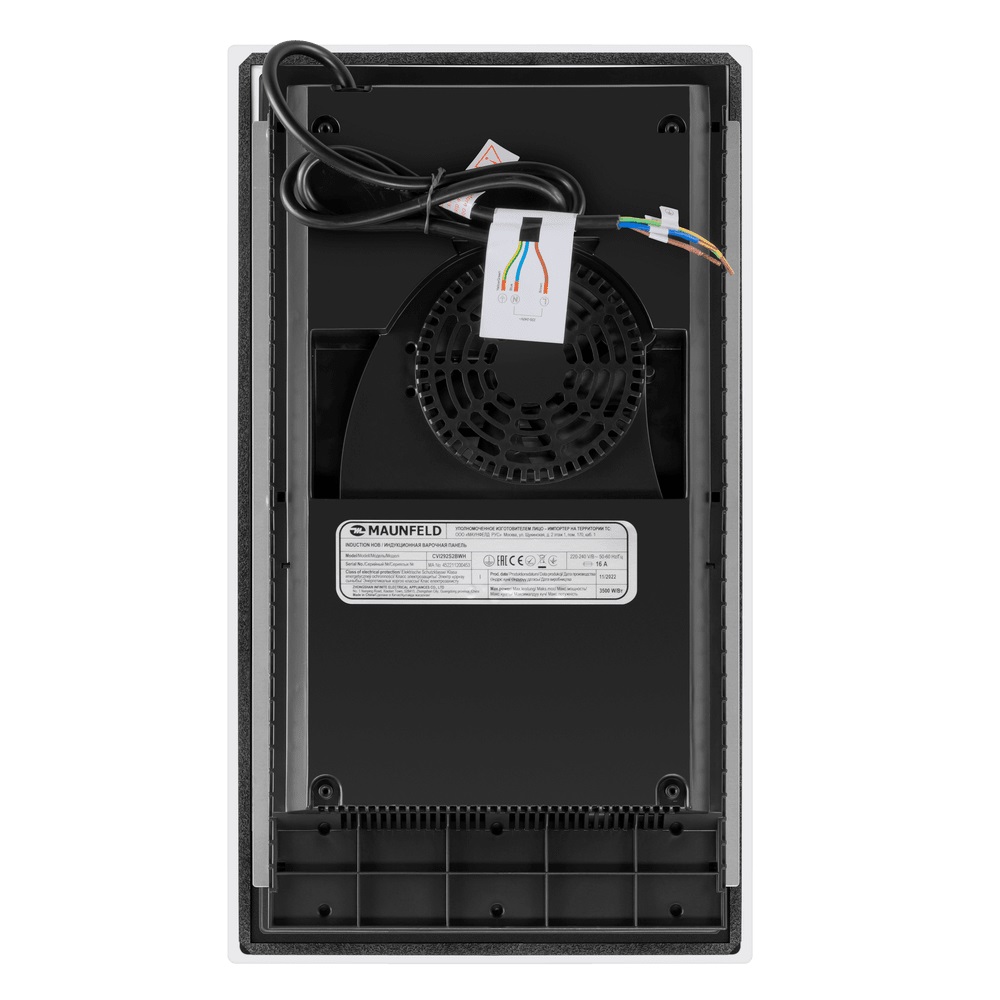 Купить Индукционная варочная панель MAUNFELD CVI292S2BWH — Фото 6