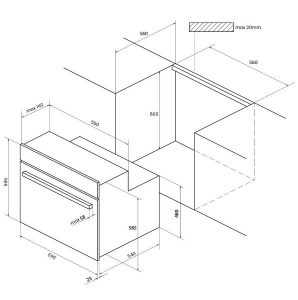Купить Электрический духовой шкаф KUPPERSBERG HA 663 T — Фото 5