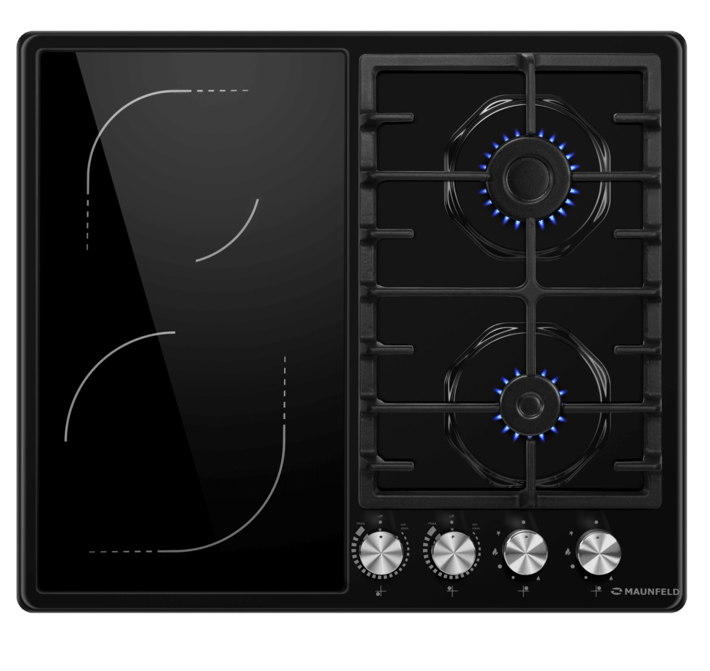Варочная панель MAUNFELD EEHE.642VC.3CB/KG																		 — описание, фото, цены в интернет-магазине PT Stores