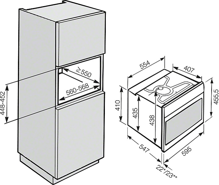Купить Электрический духовой шкаф MIELE H6401B BRWS — Фото 3