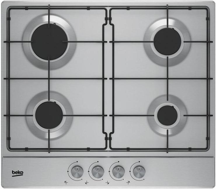 Газовая варочная панель BEKO HIAG64223X																		 — описание, фото, цены в интернет-магазине PT Stores