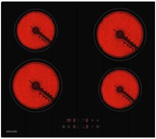 Электрическая варочная панель GRAUDE EK 60.0 S																		 — описание, фото, цены в интернет-магазине PT Stores